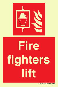 Fire fighters lift